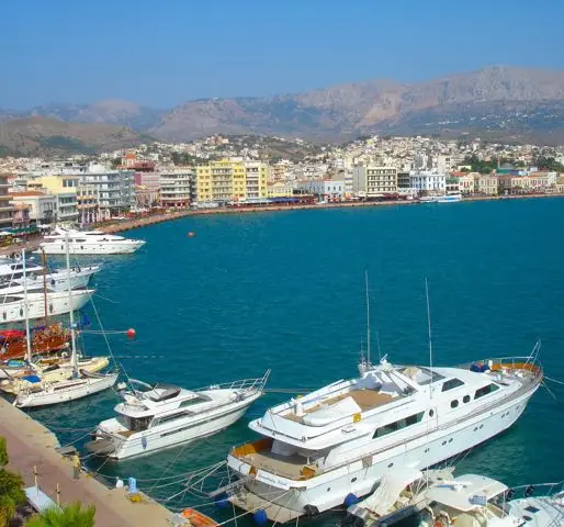 sakız adası şehir limanı